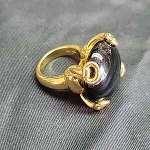 Gucci horsebit ring